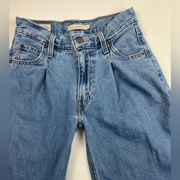 Levi's Premium Baggy Dad Wide Leg Jeans - Picture 6 of 14